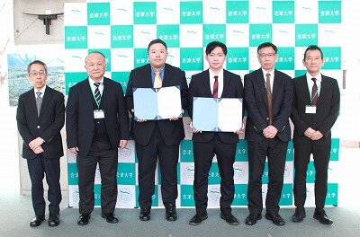 授与式の記念撮影